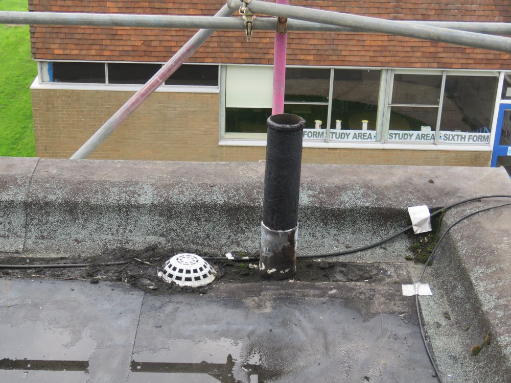 Daklekkage in Gendringen